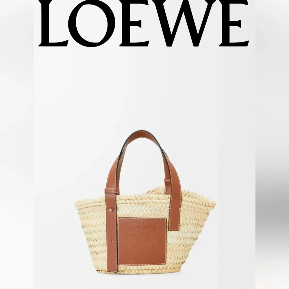 Loewe Tan Basket Bag! LIKE NEW CONDITION